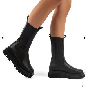 Public Desire Dope Chunky Sole Boots NWT